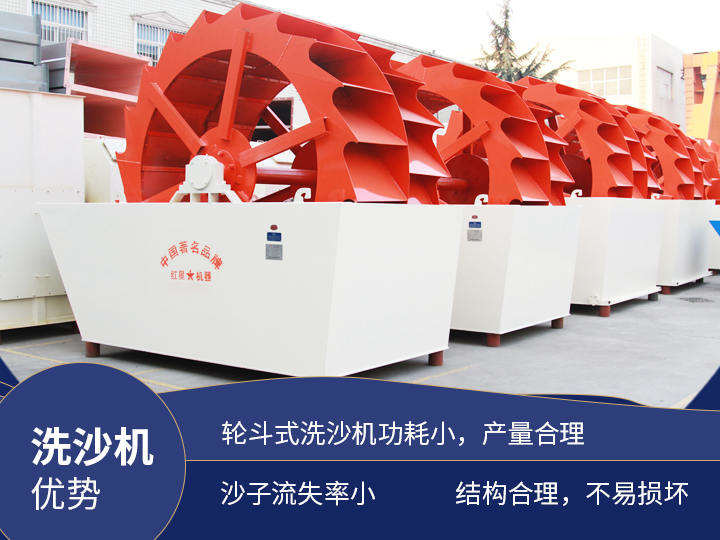 洗砂設備強力清洗去除污漬，易損件更換成本低