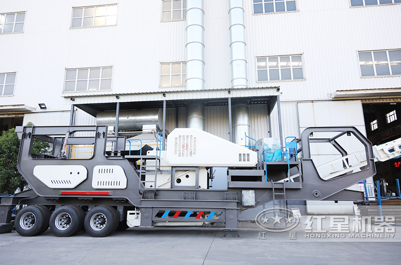 車(chē)載移動(dòng)顎破機(jī)，給料粗碎一體機(jī) 