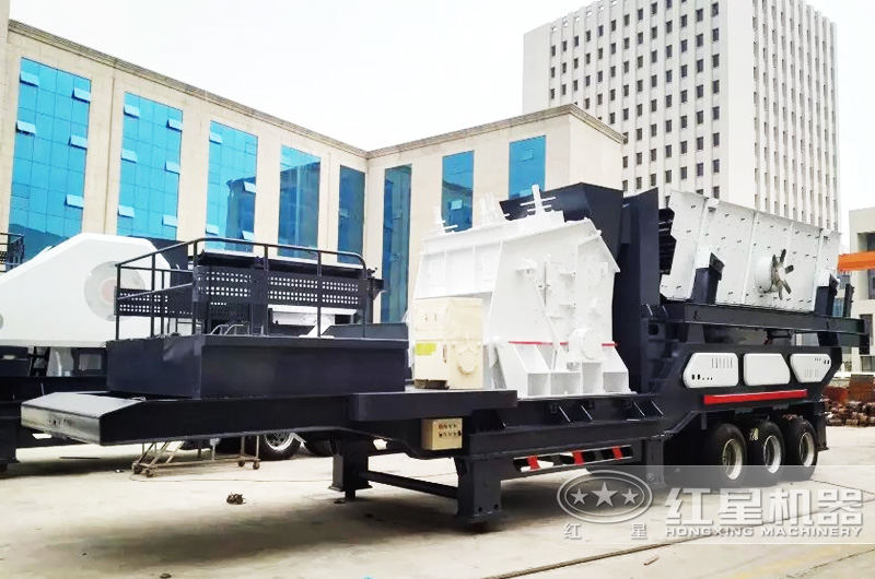 反擊破移動破碎機具有整形效果，粒形好看