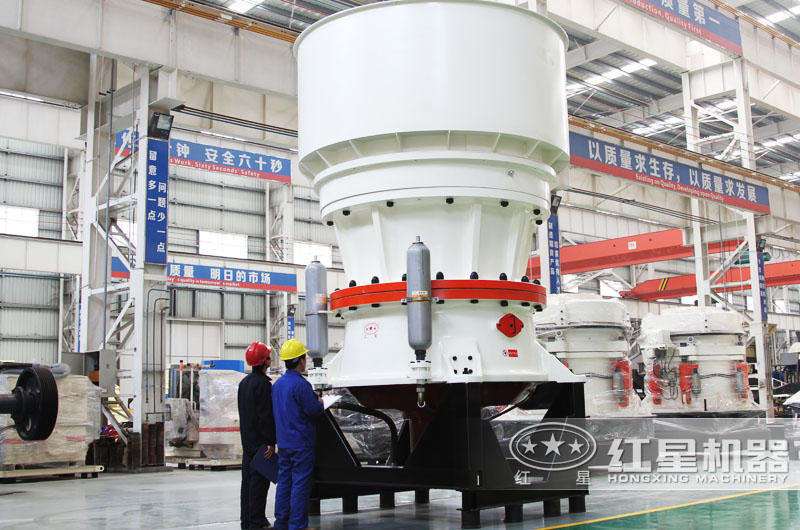 圓錐式破碎機適用于高硬度物料，針片狀少