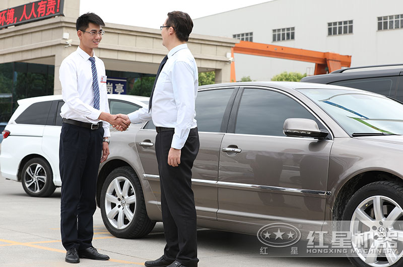 客戶來廠參觀，專車免費接送
