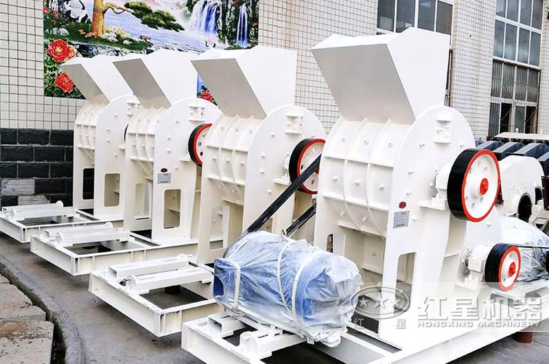 雙轉(zhuǎn)子粉碎機，占地面積小