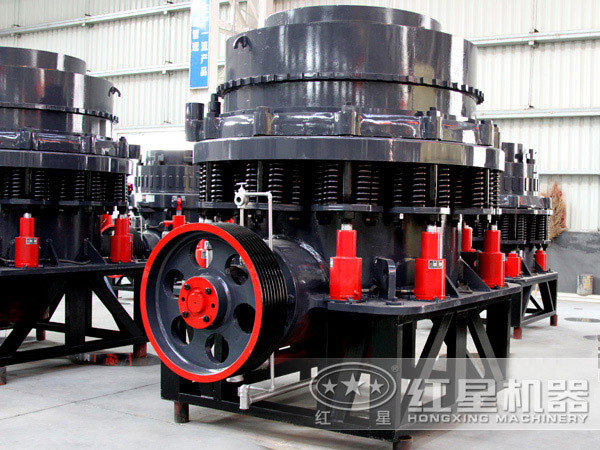 青石彈簧、液壓圓錐破碎機
